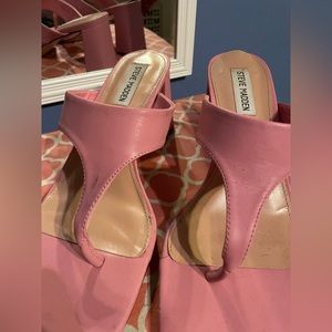 Steve Madden pink sandals